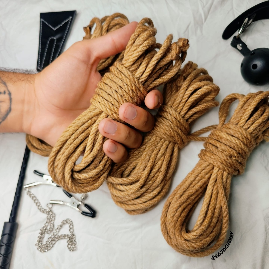 Cuerdas Yute para Shibari