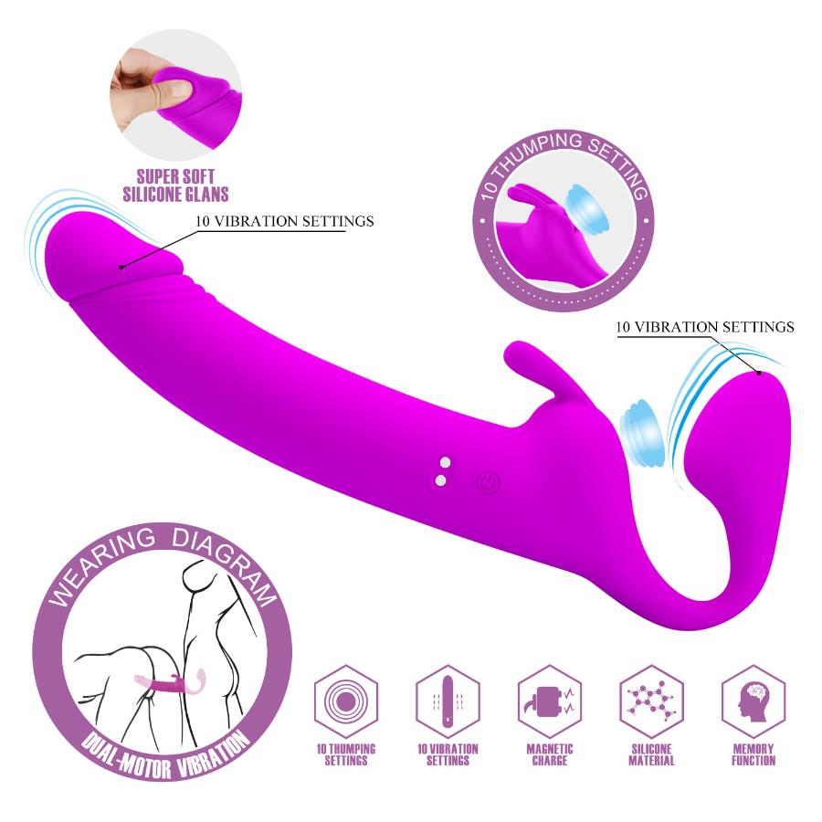 Zanini Strap on Vibrador