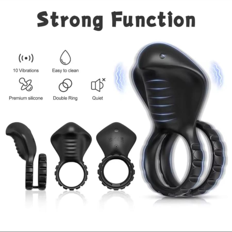 Venom Anillo Vibrador