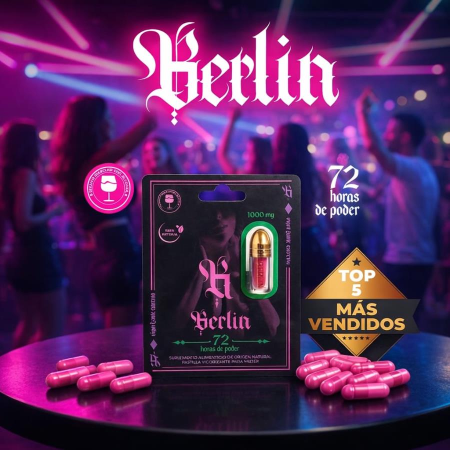 Berlin - Capsula Vigorizante Femenina