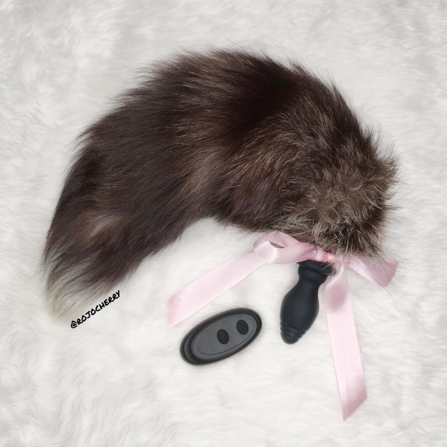 Plug de Zorro Vibrador con Control