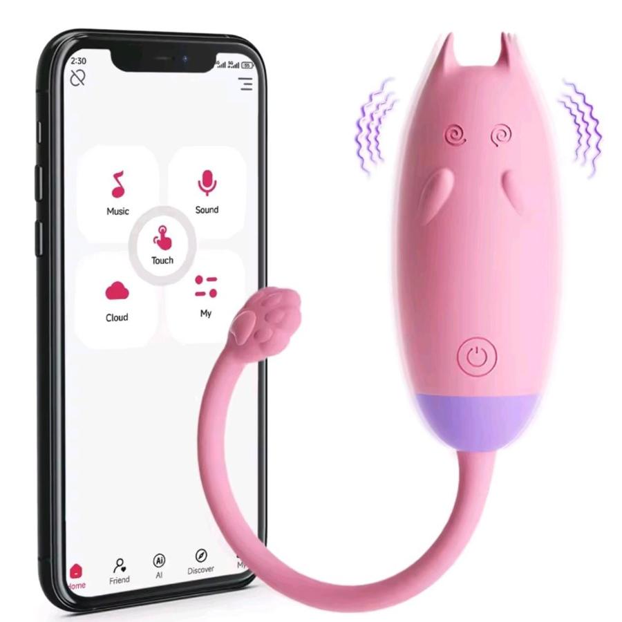 Hell Kitty Vibrador con App