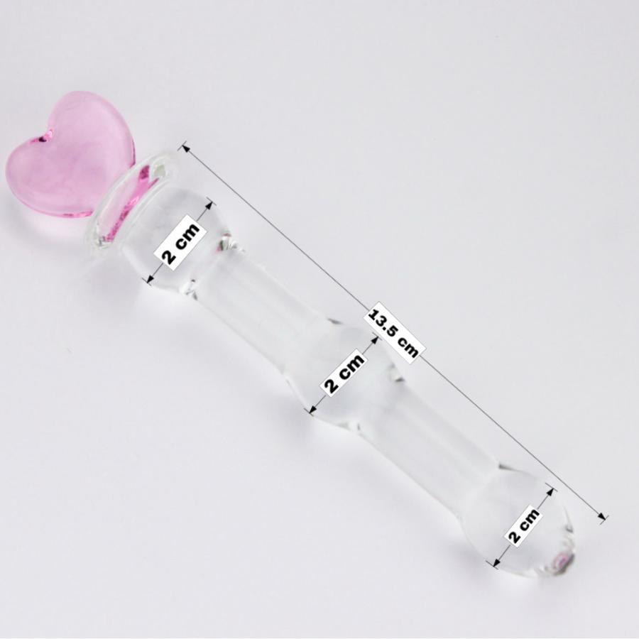 Dildo Cristal Sailor Heart Mini