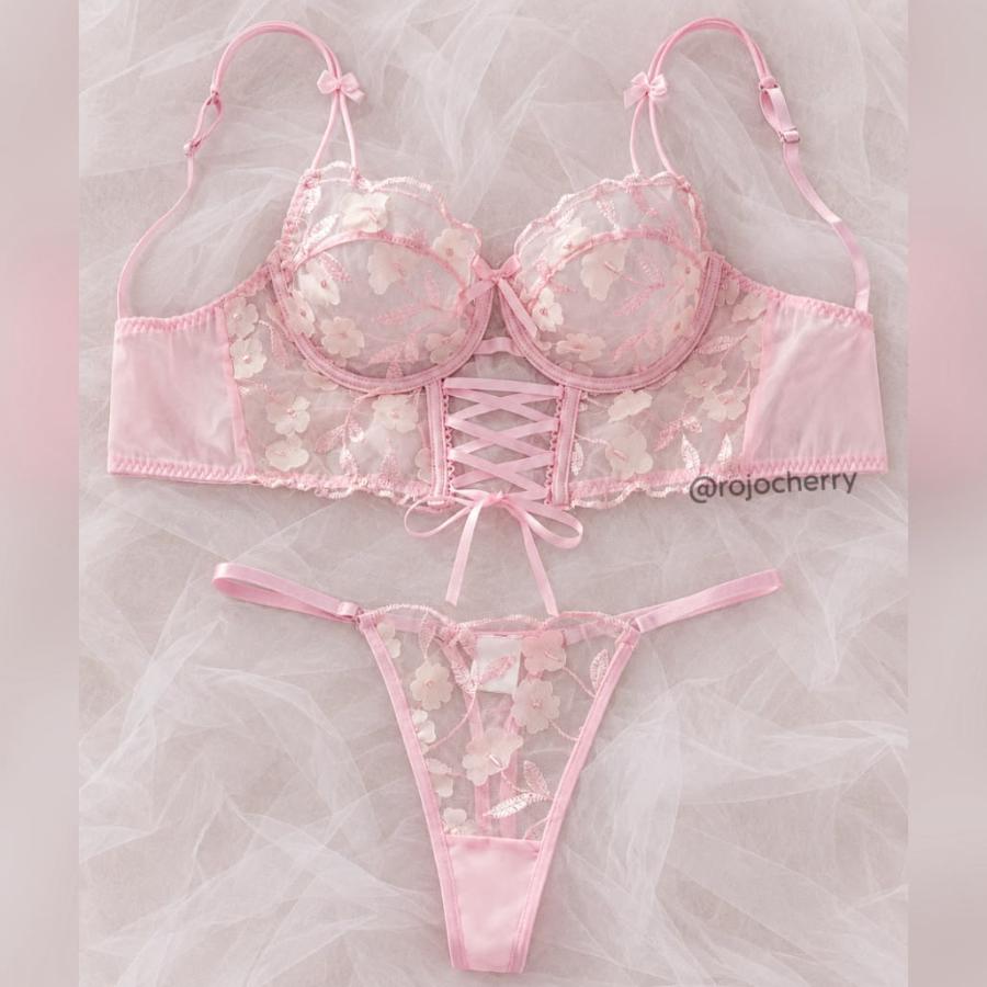 Conjunto Melissa Rosa