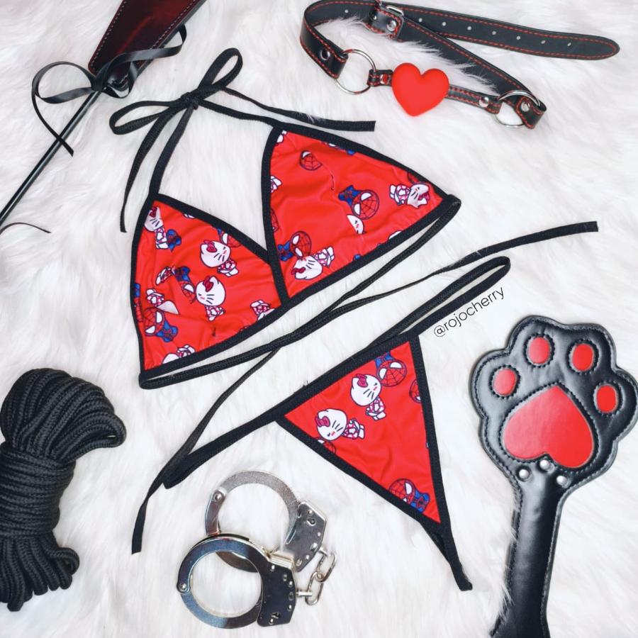 Conjunto Kitty Spider