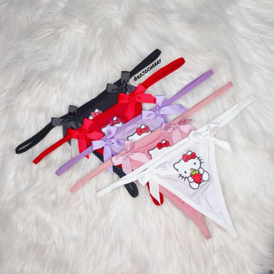 Tanga Hello Kitty Fresita