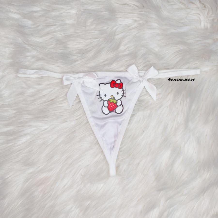 Tanga Hello Kitty Fresita