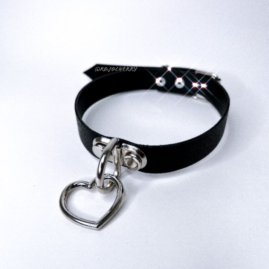 Choker Corazon con Puente