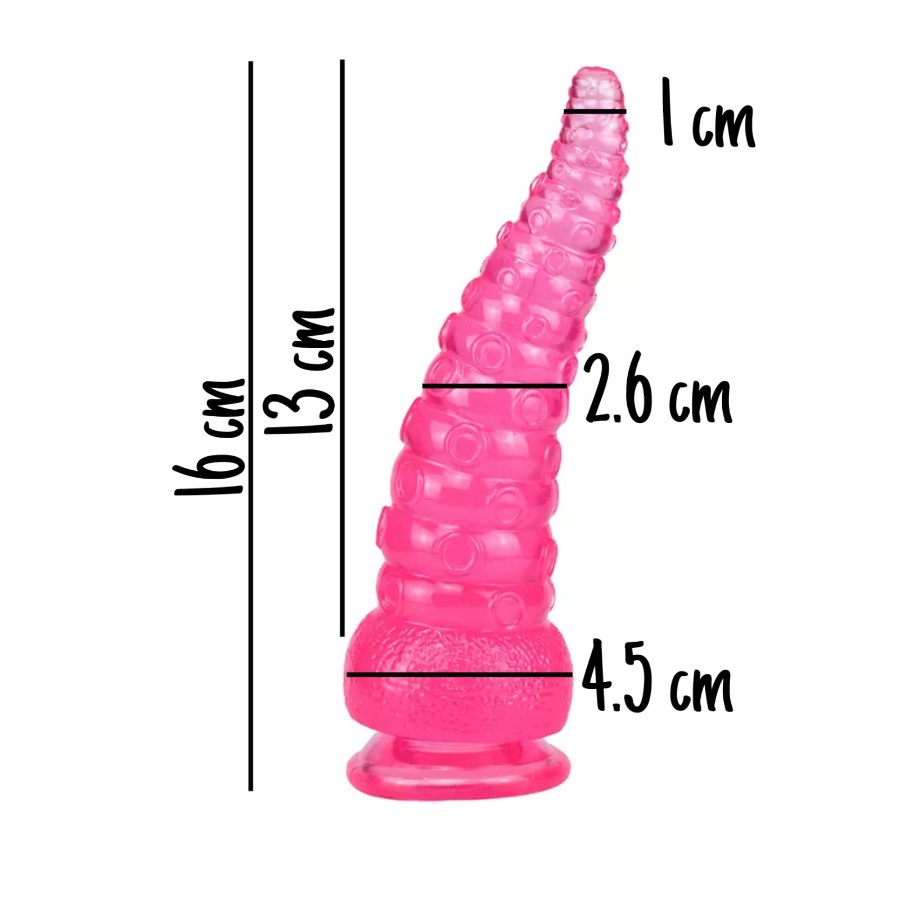 Pul-pito Mini Rosa - Tentaculo Dildo