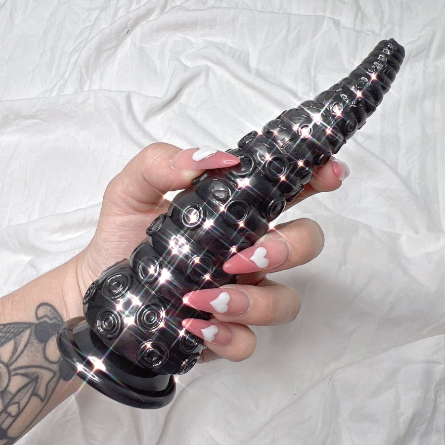 Pul-pito Negro Mini - Tentaculo Dildo